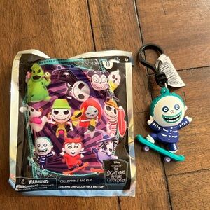 Nightmare Before Christmas Collectible Bag Clip
